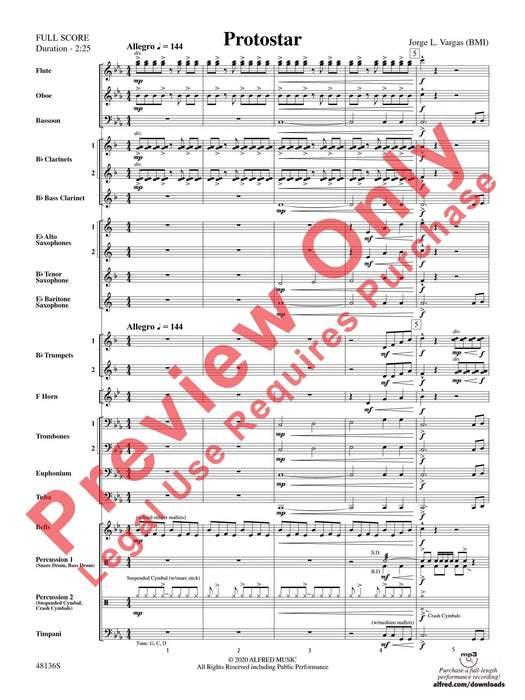 Protostar 總譜 | 小雅音樂 Hsiaoya Music