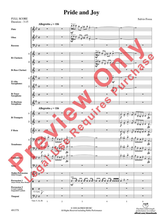 Pride and Joy 總譜 | 小雅音樂 Hsiaoya Music