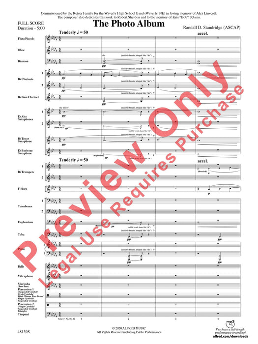 The Photo Album 總譜 | 小雅音樂 Hsiaoya Music