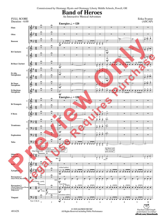 Band of Heroes An Interactive Musical Adventure 總譜 | 小雅音樂 Hsiaoya Music
