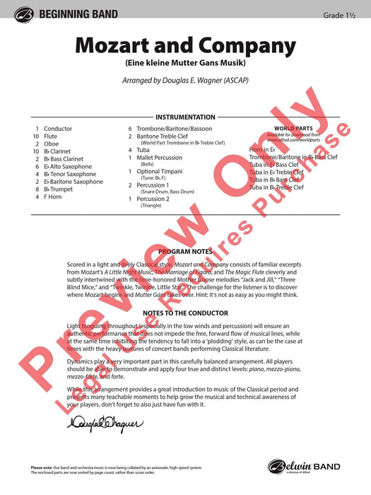 Mozart and Company Eine kleine Mutter Gans Musik 總譜 | 小雅音樂 Hsiaoya Music