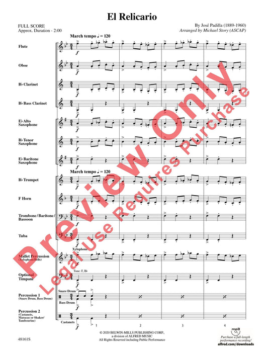 El Relicario 總譜 | 小雅音樂 Hsiaoya Music