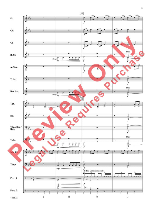 Fanfare for the Faithful Based on Adeste Fidelis 號曲 總譜 | 小雅音樂 Hsiaoya Music