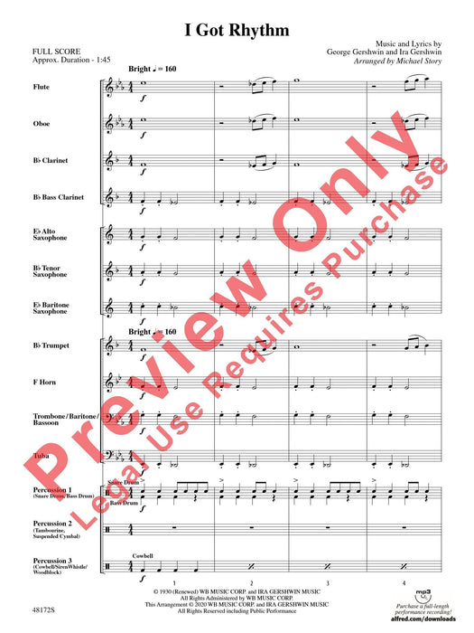 I Got Rhythm 節奏 總譜 | 小雅音樂 Hsiaoya Music