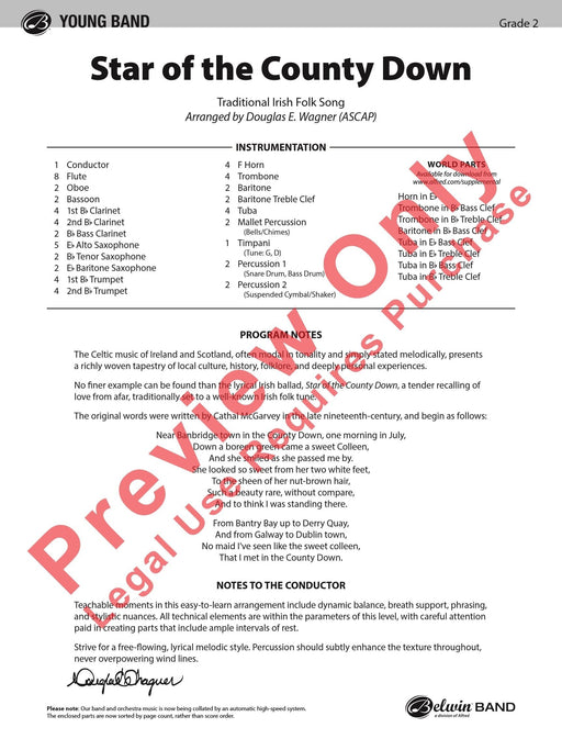 Star of the County Down 總譜 | 小雅音樂 Hsiaoya Music