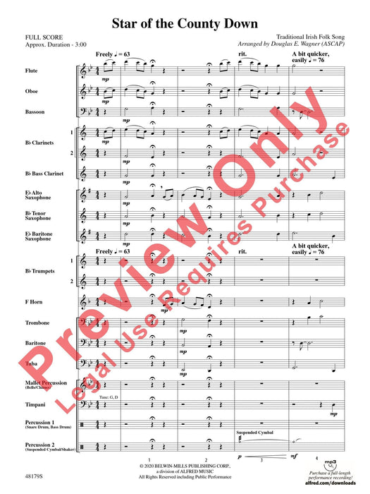 Star of the County Down 總譜 | 小雅音樂 Hsiaoya Music