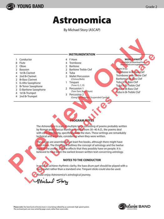 Astronomica 總譜 | 小雅音樂 Hsiaoya Music