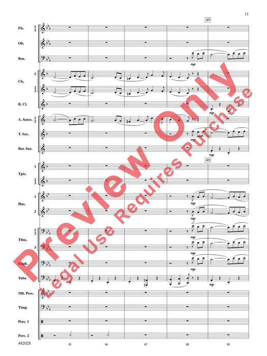 The 552nd Dedicated to the 552nd Air National Guard Band 總譜 | 小雅音樂 Hsiaoya Music