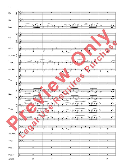 The 552nd Dedicated to the 552nd Air National Guard Band 總譜 | 小雅音樂 Hsiaoya Music