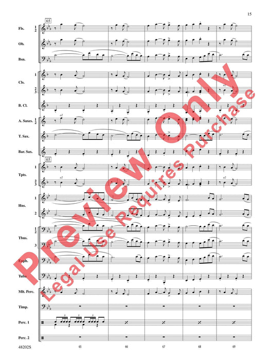 The 552nd Dedicated to the 552nd Air National Guard Band 總譜 | 小雅音樂 Hsiaoya Music