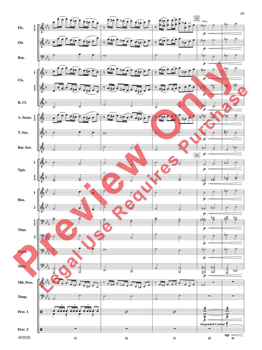 The 552nd Dedicated to the 552nd Air National Guard Band 總譜 | 小雅音樂 Hsiaoya Music