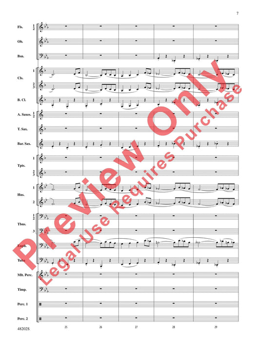 The 552nd Dedicated to the 552nd Air National Guard Band 總譜 | 小雅音樂 Hsiaoya Music