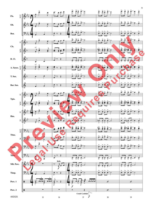 The 552nd Dedicated to the 552nd Air National Guard Band 總譜 | 小雅音樂 Hsiaoya Music