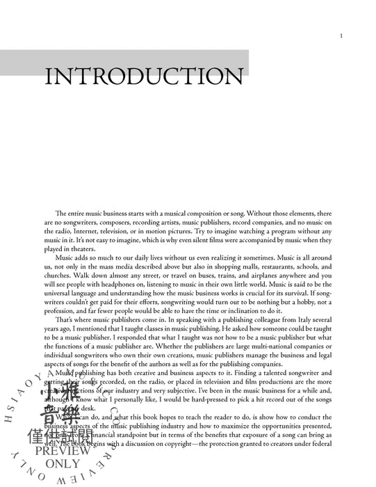 Music Publishing: The Complete Guide (Second Edition) | 小雅音樂 Hsiaoya Music