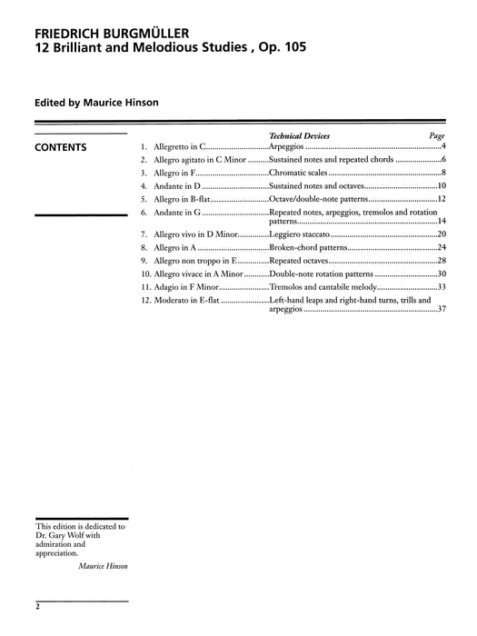 Burgmüller: 12 Brilliant Studies, Opus 105 華麗的 作品 | 小雅音樂 Hsiaoya Music