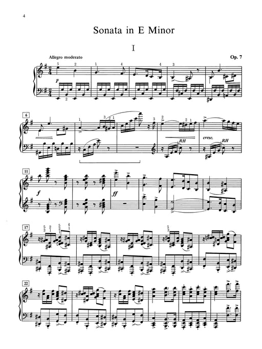 Grieg: Sonata in E Minor, Opus 7 葛利格 奏鳴曲 作品 | 小雅音樂 Hsiaoya Music