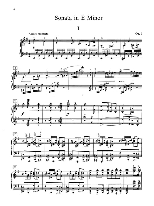 Grieg: Sonata in E Minor, Opus 7 葛利格 奏鳴曲 作品 | 小雅音樂 Hsiaoya Music