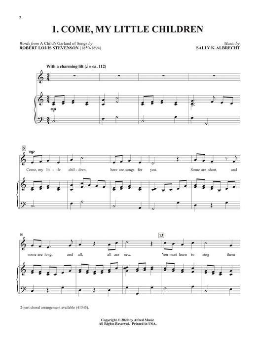 Garden of Song 10 Vocal Solos for Young Voices Featuring Texts by Robert Louis Stevenson 獨奏 | 小雅音樂 Hsiaoya Music
