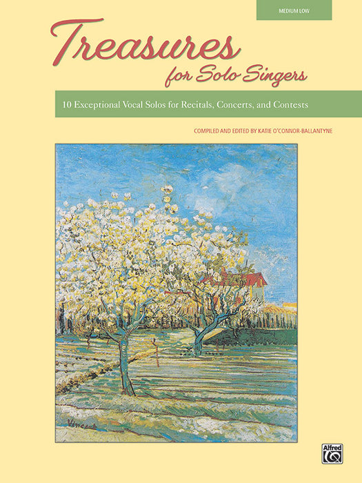 Treasures for Solo Singers 10 Exceptional Vocal Solos for Recitals, Concerts, and Contests 獨奏 獨奏 音樂會 | 小雅音樂 Hsiaoya Music