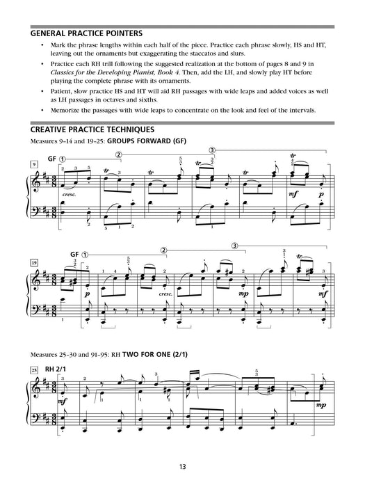 Classics for the Developing Pianist, Study Guide Book 4 Study Guide for Preparation, Practice & Performance | 小雅音樂 Hsiaoya Music
