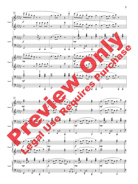 Take Five (2p, 8h) Arrangement for Two Pianos / Eight Hands 編曲 鋼琴 | 小雅音樂 Hsiaoya Music