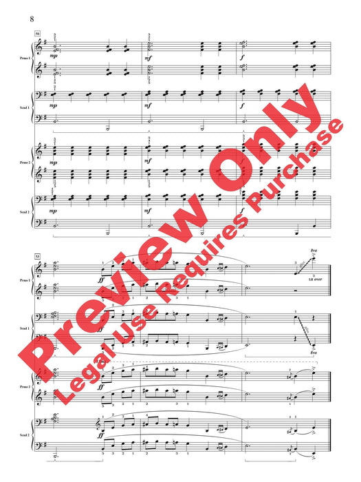 Take Five (2p, 8h) Arrangement for Two Pianos / Eight Hands 編曲 鋼琴 | 小雅音樂 Hsiaoya Music