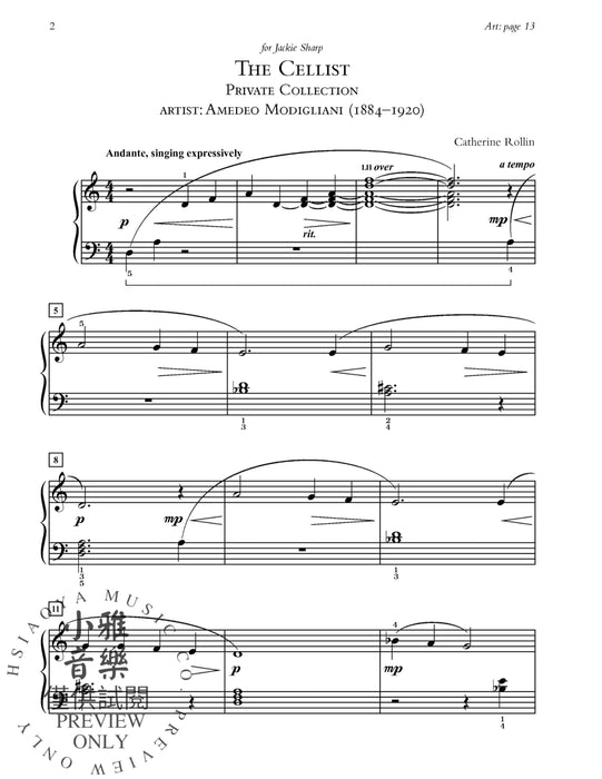 Museum Masterpieces, Book B 10 Piano Solos Inspired by Great Works of Art 小品 鋼琴 獨奏 | 小雅音樂 Hsiaoya Music