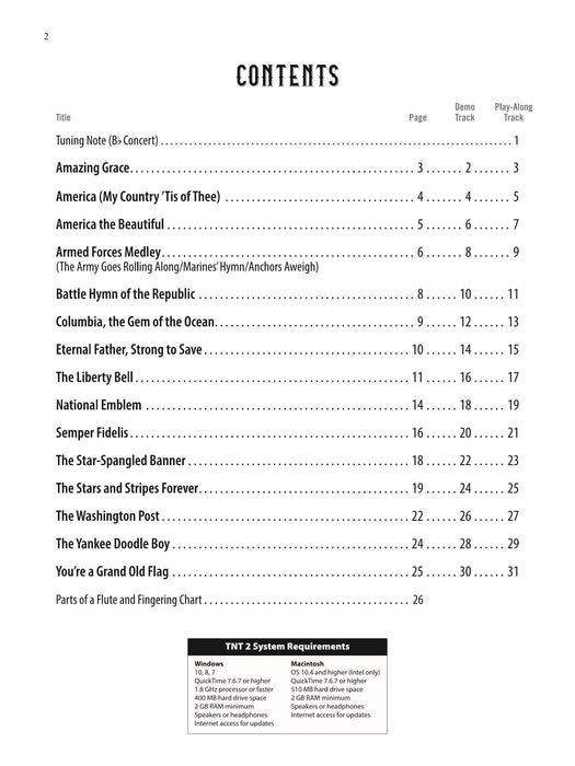 Patriotic Favorites Instrumental Solos Flute Solos 三重奏 獨奏 長笛 獨奏 | 小雅音樂 Hsiaoya Music