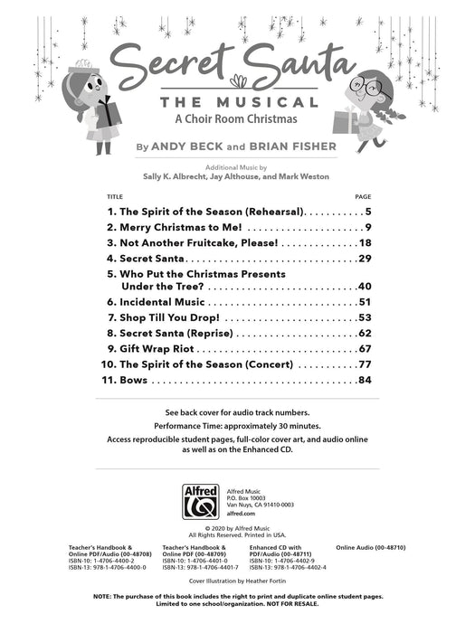 Secret Santa: The Musical A Choir Room Christmas | 小雅音樂 Hsiaoya Music