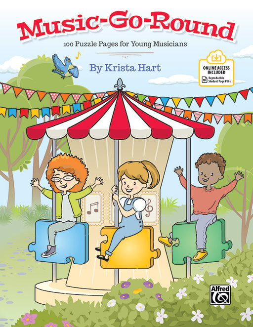 Music-Go-Round 100 Puzzle Pages for Young Musicians | 小雅音樂 Hsiaoya Music