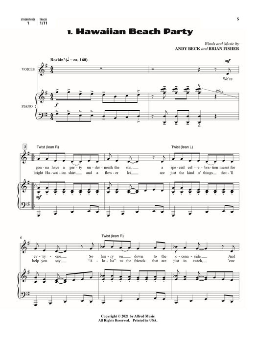 Hawaiian Beach Party A 30-Minute Staycation Presentation for 2-Part Singers | 小雅音樂 Hsiaoya Music