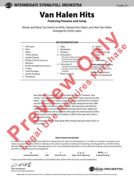 Van Halen Hits Featuring: Panama / Jump 總譜 | 小雅音樂 Hsiaoya Music