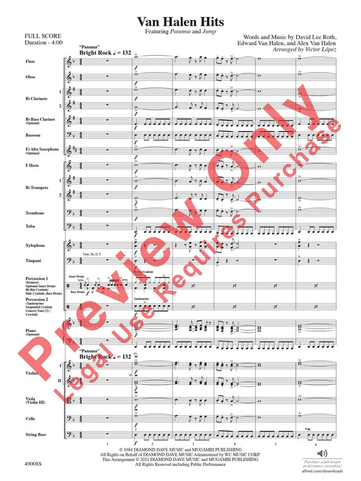 Van Halen Hits Featuring: Panama / Jump 總譜 | 小雅音樂 Hsiaoya Music