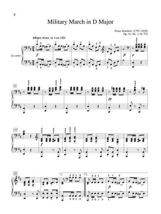 Schubert: Military March in D Major, Opus 51, No. 1 舒伯特 進行曲 作品 | 小雅音樂 Hsiaoya Music