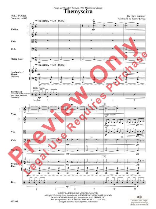 Themyscira From the Wonder Woman 1984 Soundtrack 總譜 | 小雅音樂 Hsiaoya Music