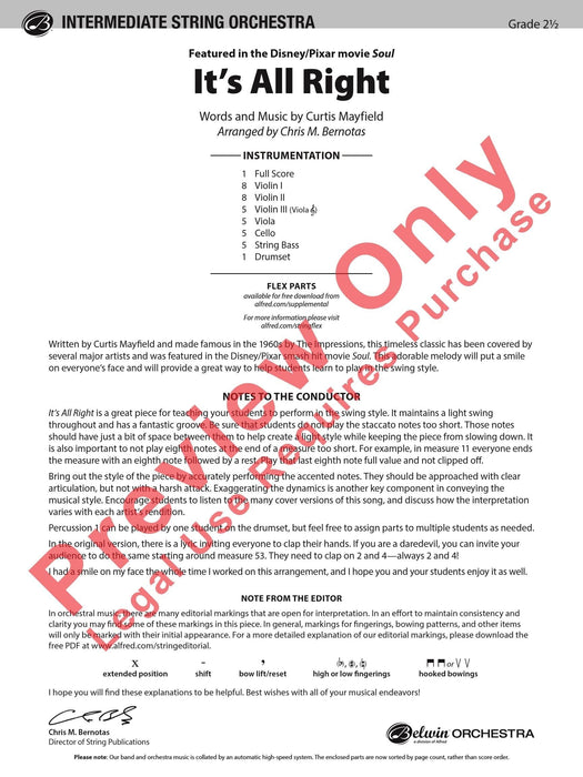 It's All Right Featured in the Disney/Pixar Movie Soul 靈魂樂 總譜 | 小雅音樂 Hsiaoya Music