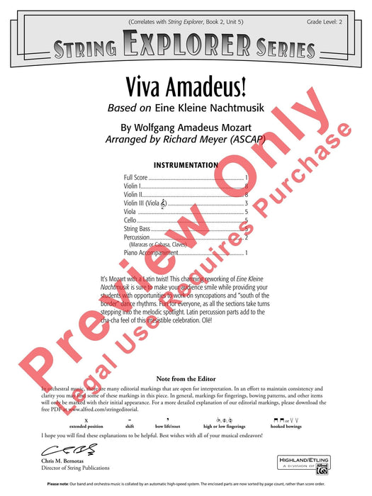 Viva Amadeus! Based on Eine Kleine Nachtmusik 莫札特 弦樂小夜曲 | 小雅音樂 Hsiaoya Music