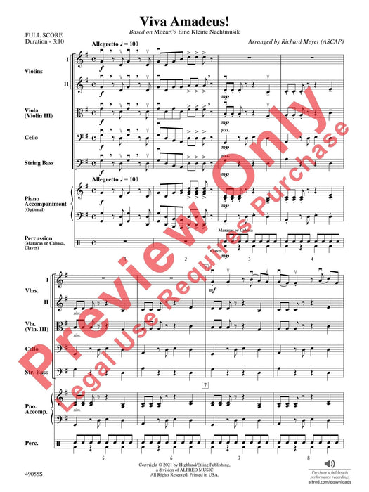 Viva Amadeus! Based on Eine Kleine Nachtmusik 莫札特 弦樂小夜曲 | 小雅音樂 Hsiaoya Music