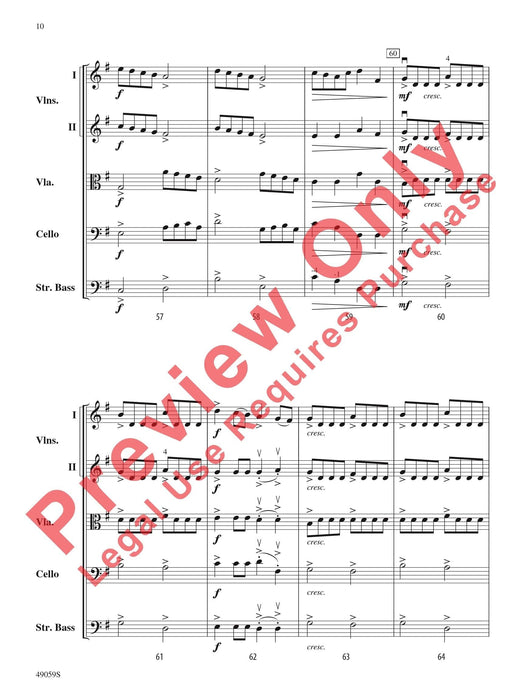 Sinfonietta for Strings 弦樂 總譜 | 小雅音樂 Hsiaoya Music