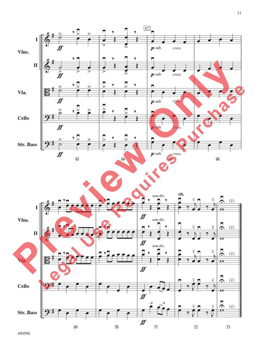 Sinfonietta for Strings 弦樂 總譜 | 小雅音樂 Hsiaoya Music