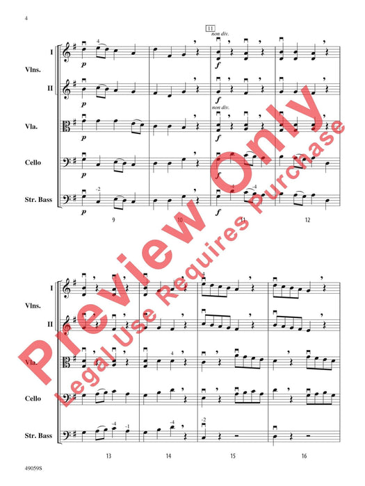 Sinfonietta for Strings 弦樂 總譜 | 小雅音樂 Hsiaoya Music