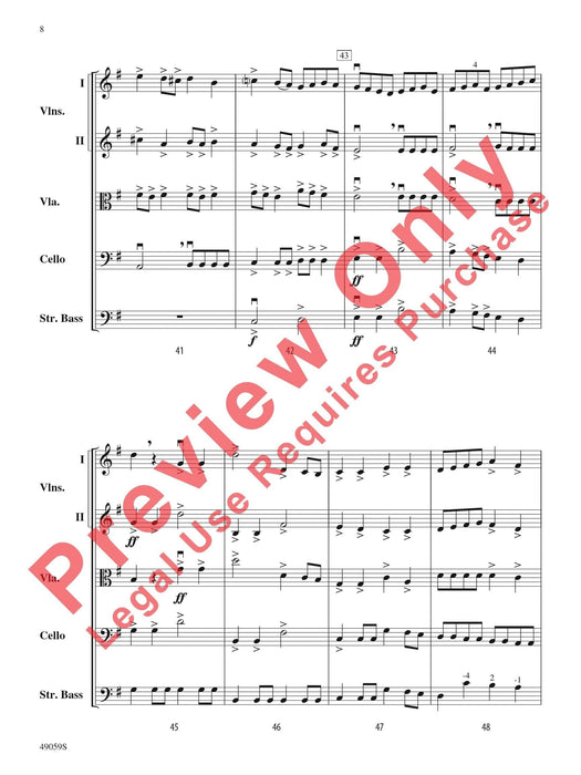 Sinfonietta for Strings 弦樂 總譜 | 小雅音樂 Hsiaoya Music