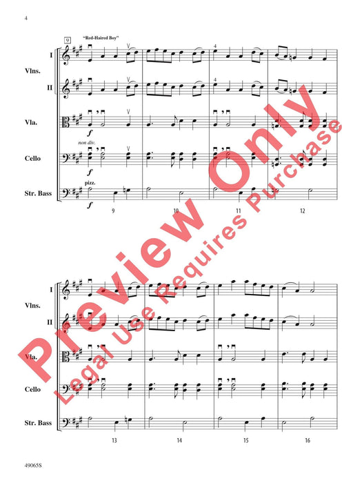 Fiddler's Fortune Featuring: The Red-Haired Boy / St. Anne's Reel / Blackberry Blossom 總譜 | 小雅音樂 Hsiaoya Music