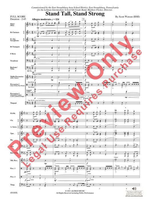 Stand Tall, Stand Strong 總譜 | 小雅音樂 Hsiaoya Music