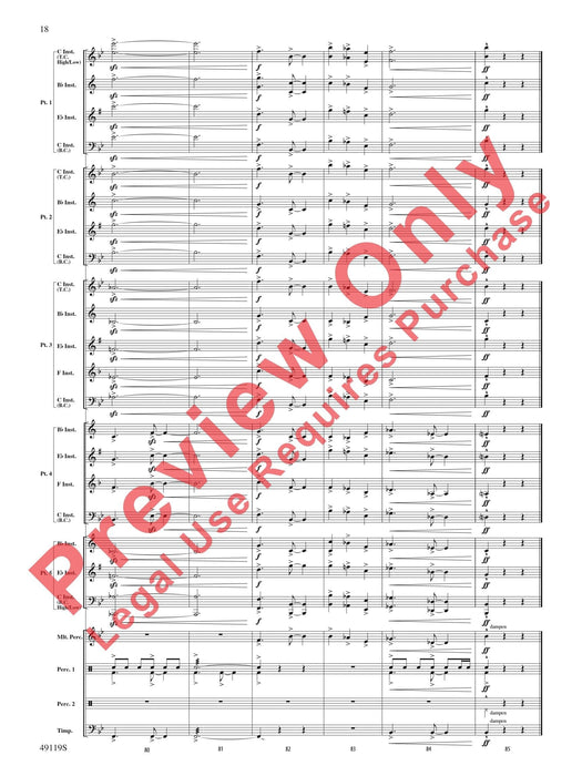 Where Stand the Dauntless 總譜 | 小雅音樂 Hsiaoya Music