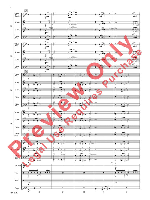 Where Stand the Dauntless 總譜 | 小雅音樂 Hsiaoya Music