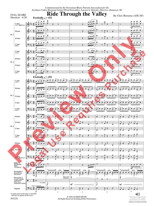 Ride Through the Valley 總譜 | 小雅音樂 Hsiaoya Music