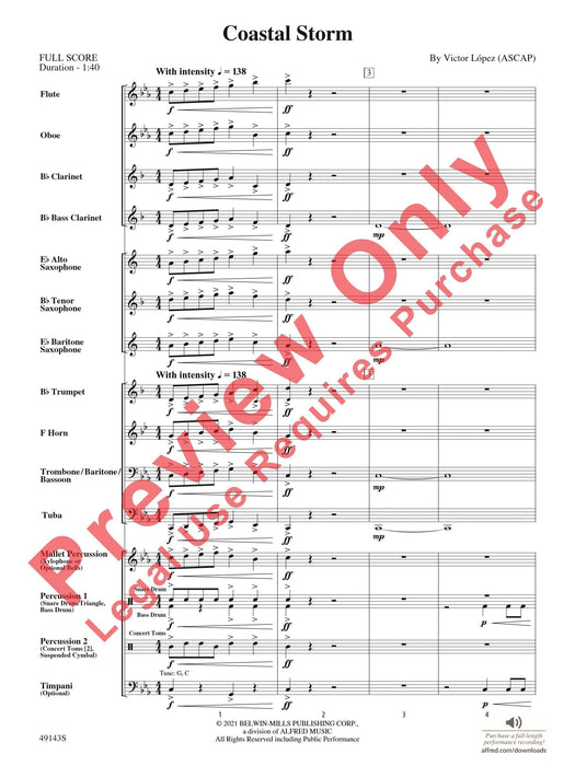 Coastal Storm 總譜 | 小雅音樂 Hsiaoya Music