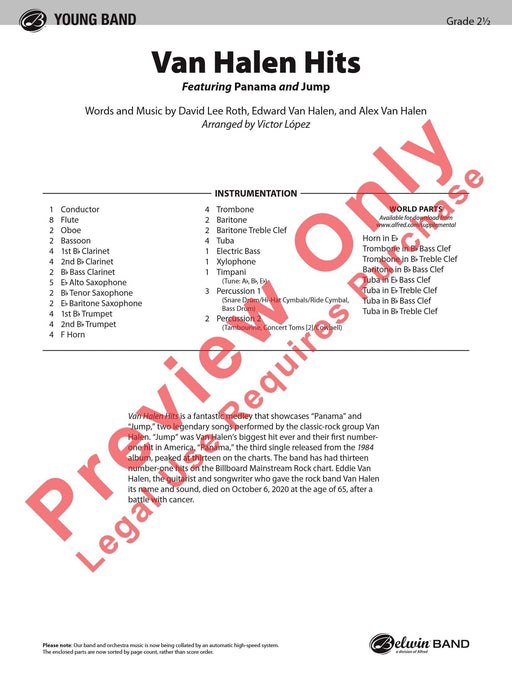 Van Halen Hits Featuring: Panama / Jump 總譜 | 小雅音樂 Hsiaoya Music