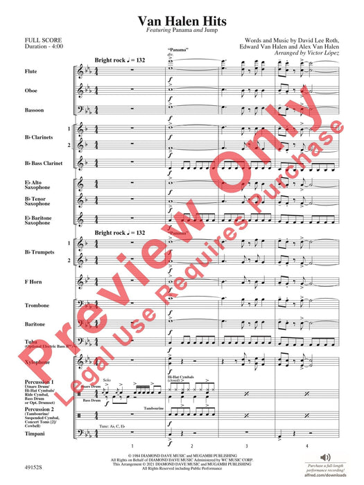 Van Halen Hits Featuring: Panama / Jump 總譜 | 小雅音樂 Hsiaoya Music